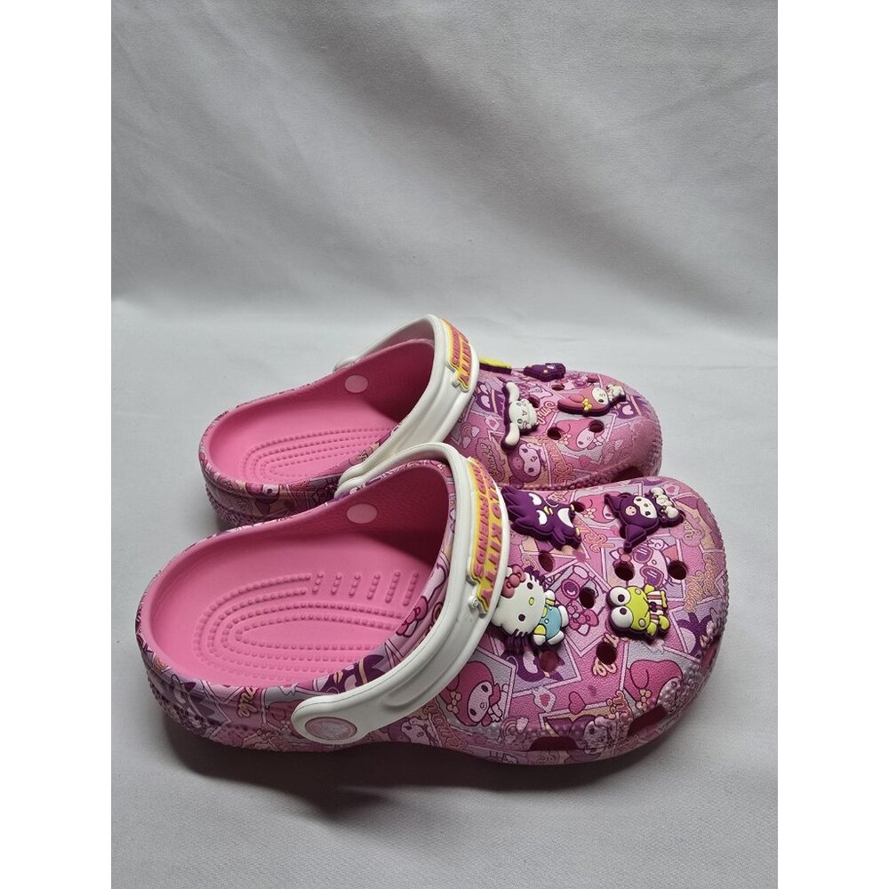KIDS CROCS Hello Kitty And Friends CLASSIC CLOG Size JR 2 - Picture 2 of 11
